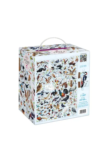 Puzzle Puzzlove CzuCzu 200 el. Ptaki Polski Bright Junior Media