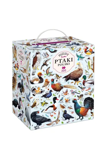 Puzzle Puzzlove CzuCzu 200 el. Ptaki Polski Bright Junior Media