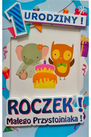 Yeku Karnet Roczek ch�opiec 6K-014