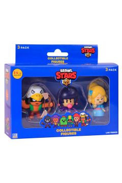 BRAWL STARS ZESTAW 8 FIGUREK KOLEKCJONERSKICH 5CM