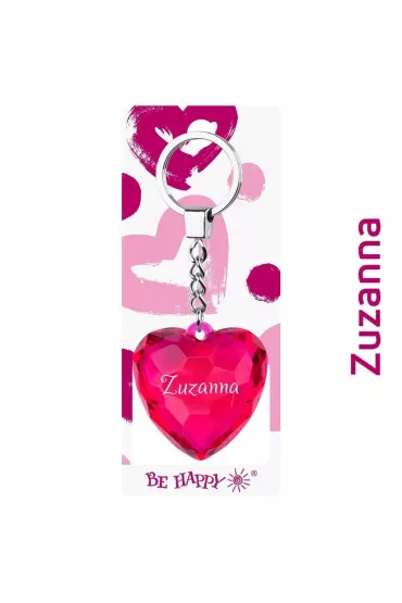 Be-Happy Gifts Brelok serce Zuzanna