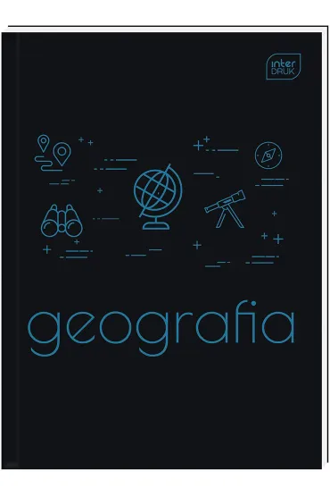 Interdruk Brulion A5 Geografia kratka, 70g 80 kartek