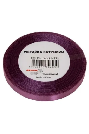 Brewis Wst��ka satynowa �liwkowa 25mm x 32m