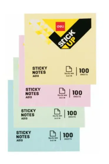 Deli Notes samoprzylepny 100 kartek mix kolor�w