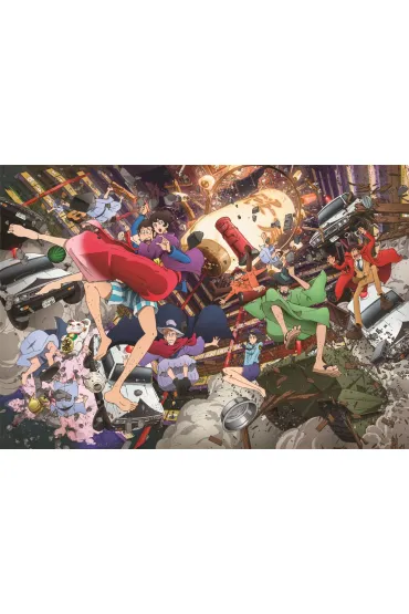 Puzzle 1500 el. Compact Lupin III Clementoni