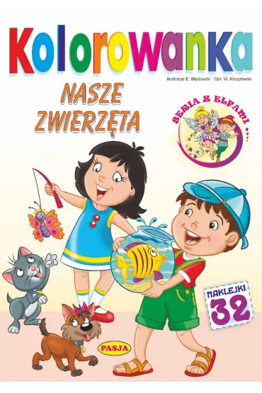 Nasze zwierz�ta. Kolorowanka