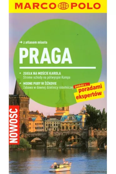 Praga przewodnik Marco Polo'13 z atlasem miasta - Buchholz Antje, Dorothea Ma�mann