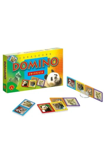 Domino obrazkowe Zwierz�ta Alexander