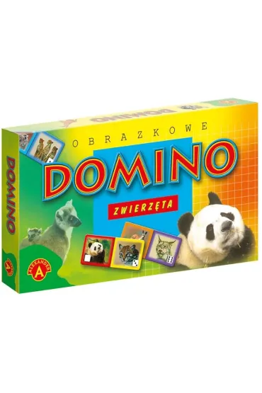 Domino obrazkowe Zwierz�ta Alexander
