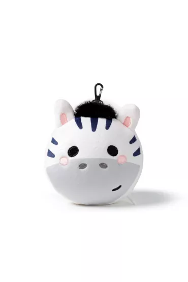 Puckator Pluszowa poduszka podr�na z opask� na oczy "Relaxeazzz" - Bali Zebra
