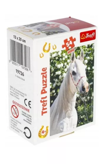 Puzzle mini 54 el. �wiat koni 3 Trefl