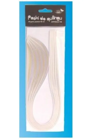 Galeria Hobby Paski do quillingu bia�e 5 mmx50 cm
