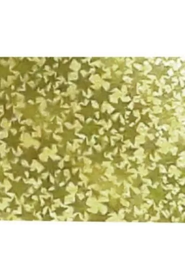Galeria Hobby Karton holograficzny gwiazdy 25x35 cm, 5 arkuszy