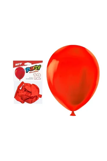 MFP Balon dmuchany czerwony 26cm