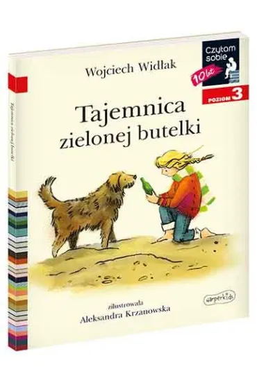 Tajemnica zielonej butelki. Czytam sobie. Poziom 3 - Wojciech Wid�ak