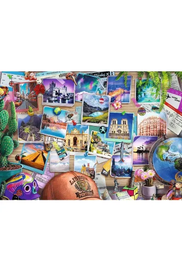 Puzzle 500 el. Tea Time: Wspomnienia z podr�y Trefl