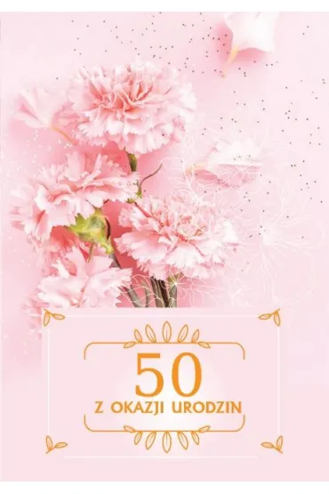 Trend Kartka okoliczno�ciowa Urodziny 50
