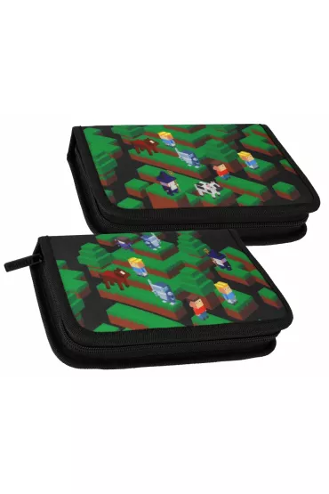 Starpak Pi�rnik dwuklapowy Pixel Game 2 z wyposa�eniem