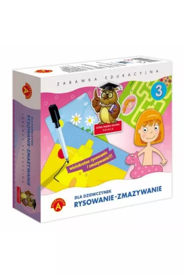 Dla dziewczynek. Rysowanie-zmazywanie Alexander