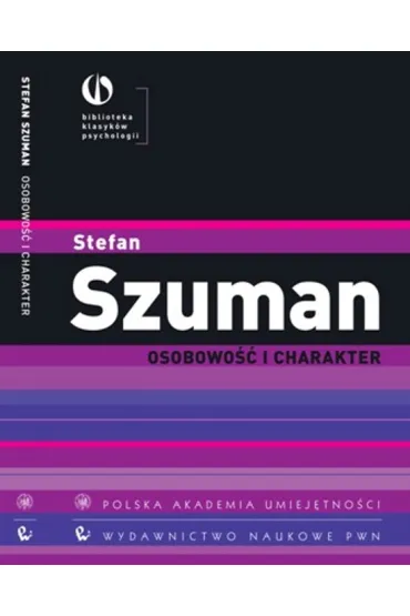 Osobowo�� i charakter. - Stefan Szuman