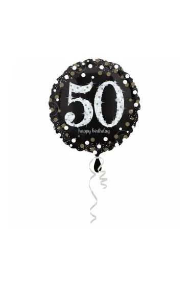 Amscan Balon foliowy Sparkling Birthday 50 43cm