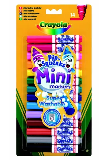 Crayola Mini markery Pipsqueaks 14 kolor�w