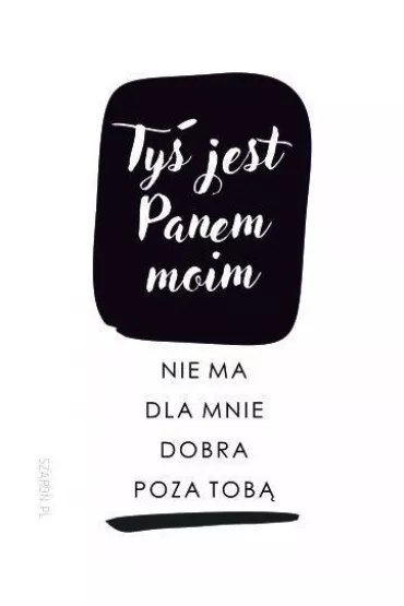 Szaron Magnes na lod�wk� - Ty� jest Panem moim ciemny