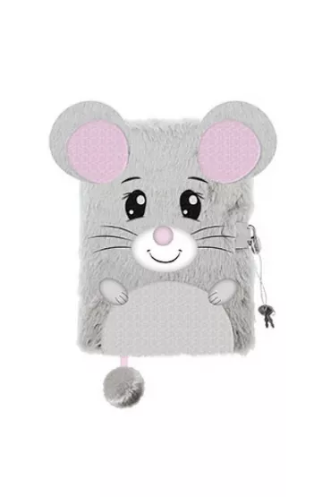St. Majewski Pami�tnik z k��dk� A5 3D w�ochacz Mouse 96 kartek