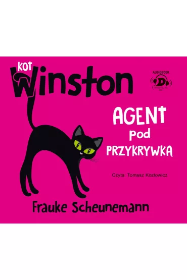 Audiobook Agent pod przykrywk�. Kot Winston CD - Frauke Scheunemann