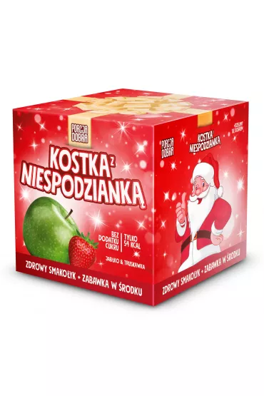Porcja Dobra Kostka z niespodziank jabkowo-truskawkowa edycja witeczna (31.07.2025)