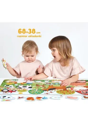 Weso�e puzzle 24 el. Wie� Bright Junior Media