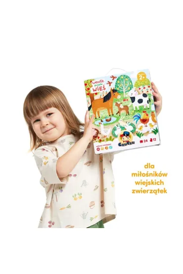 Weso�e puzzle 24 el. Wie� Bright Junior Media
