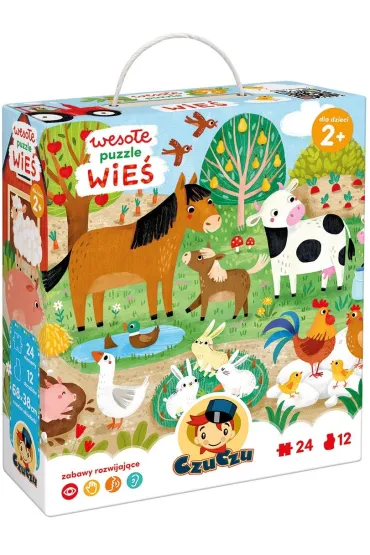 Weso�e puzzle 24 el. Wie� Bright Junior Media