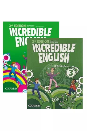 Incredible English 2nd Edition 3. Activity Book i Class Book - Morgan Michaela, Sarah Phillips, Mary Slattery