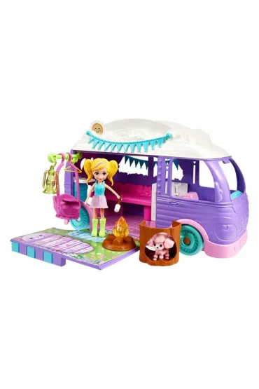 Polly Pocket. Kamper z laleczk� Mattel