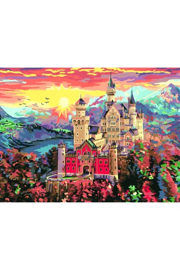 Malowanie po numerach CreArt - Magiczny Zamek Ravensburger