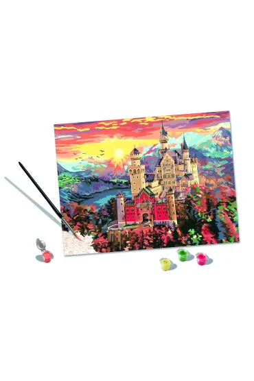 Malowanie po numerach CreArt - Magiczny Zamek Ravensburger