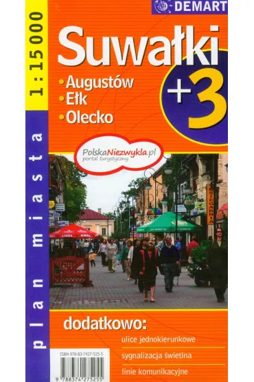 August�w. Plan miasta