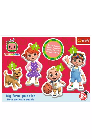 Puzzle Baby Classic 2+3+4+5 el. Cocomelon Trefl