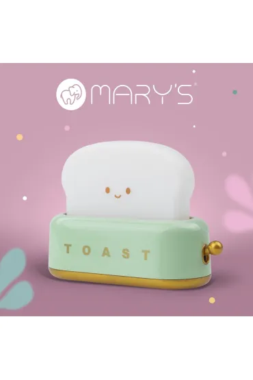 Marys MARY S lampka nocna LED Toster zielony