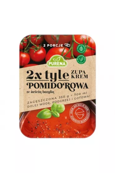 Purena Zagszczona zupa krem pomidorowy ze wie bazyli 350 g