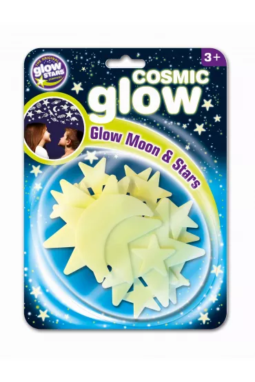 Brainstorm Toys Kosmiczne Glow - Ksi�yc i gwiazdy