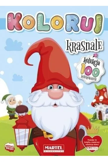 Krasnale. Koloruj