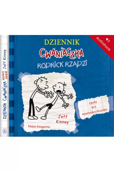 Audiobook Rodrick rz�dzi. Dziennik Cwaniaczka. Tom 2 mp3 - Jeff Kinney