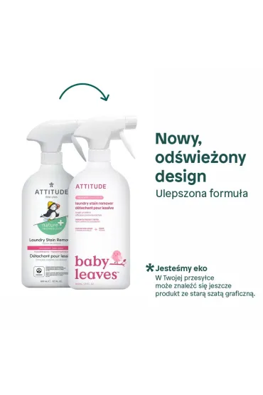 Attitude Little Ones, Odplamiacz do ubranek dzieci�cych, bezzapachowy 800 ml