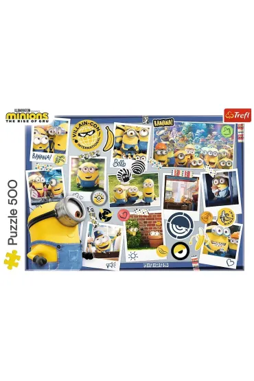 Puzzle 500 el. Zwariowana kolekcja zdj�� Trefl