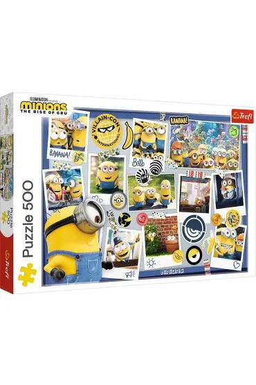 Puzzle 500 el. Zwariowana kolekcja zdj�� Trefl