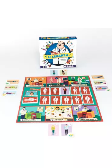 U lekarza. Gra planszowa - Anna Sobich-Kami�ska
