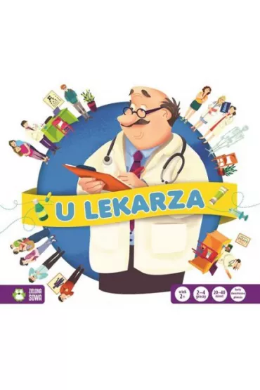 U lekarza. Gra planszowa - Anna Sobich-Kami�ska