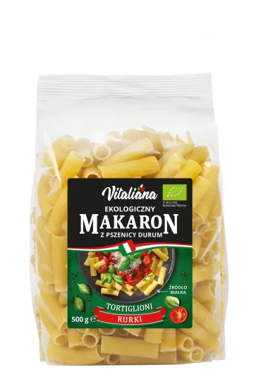Vitaliana Makaron z pszenicy durum tortiglioni 500 g Bio